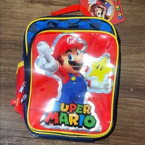 Nintendo Super Mario Red and Blue Lunchbox